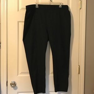 Women’s black khaki pants stretchy